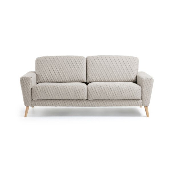 Beżowa sofa 3-osobowa La Forma Guy-image-3