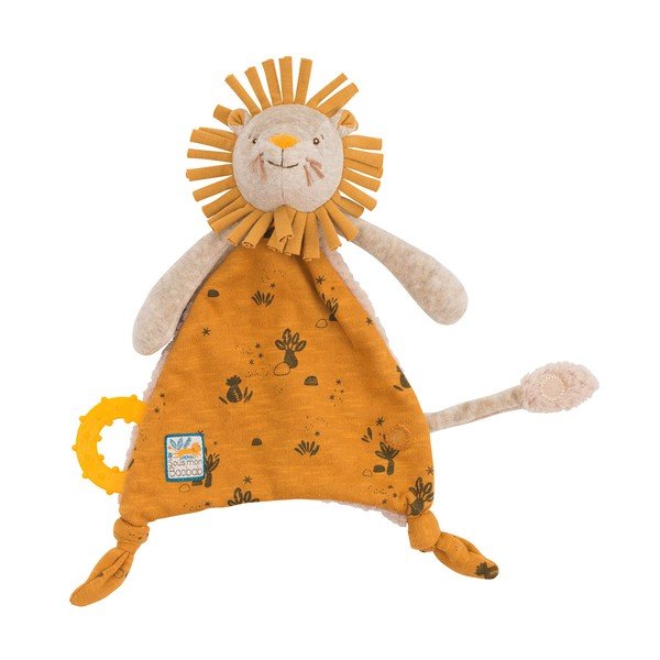 Żółta przytulanka Lion – Moulin Roty