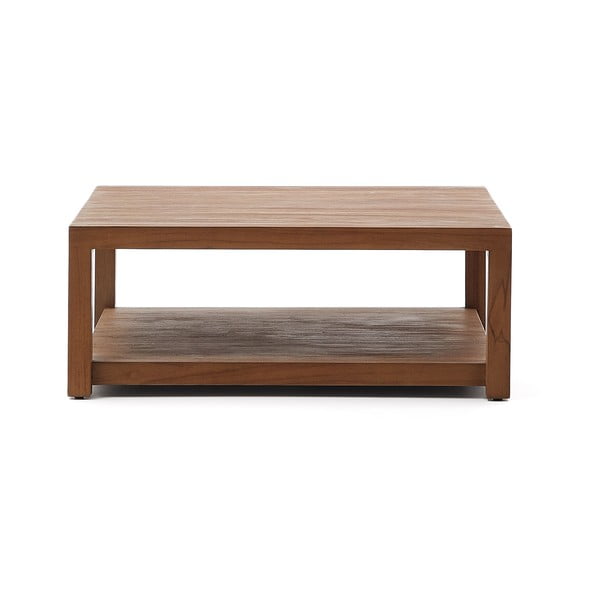 Stolik z litego drewna tekowego 90x90 cm Sashi – Kave Home-image-2