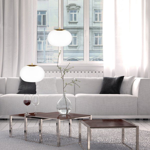Lampa Dosei Elementary, opal matte/light blue/white-image-4