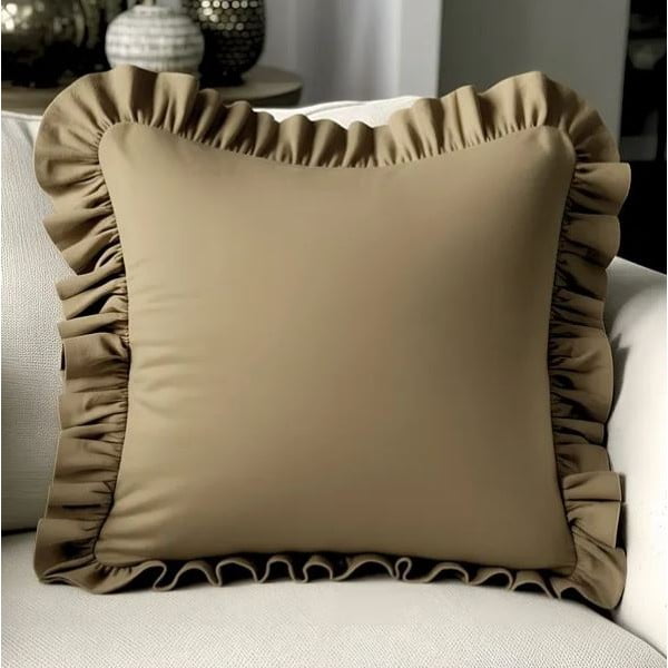 Poszewka na poduszkę z mieszanki bawełny 40x40 cm Ruffled – Mila Home