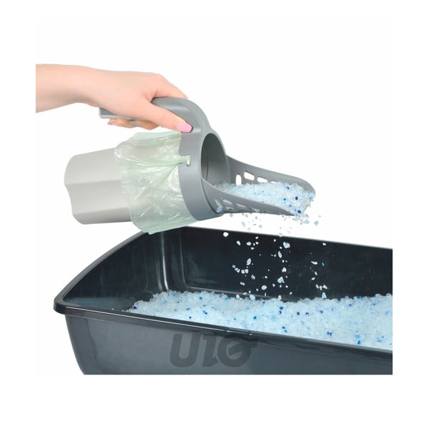 Jasnoszara łopatka 16x11 cm – Love Story-image-1