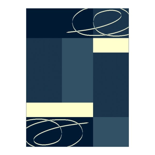 Niebieski dywan Hanse Home Prime Pile, 80x300 cm