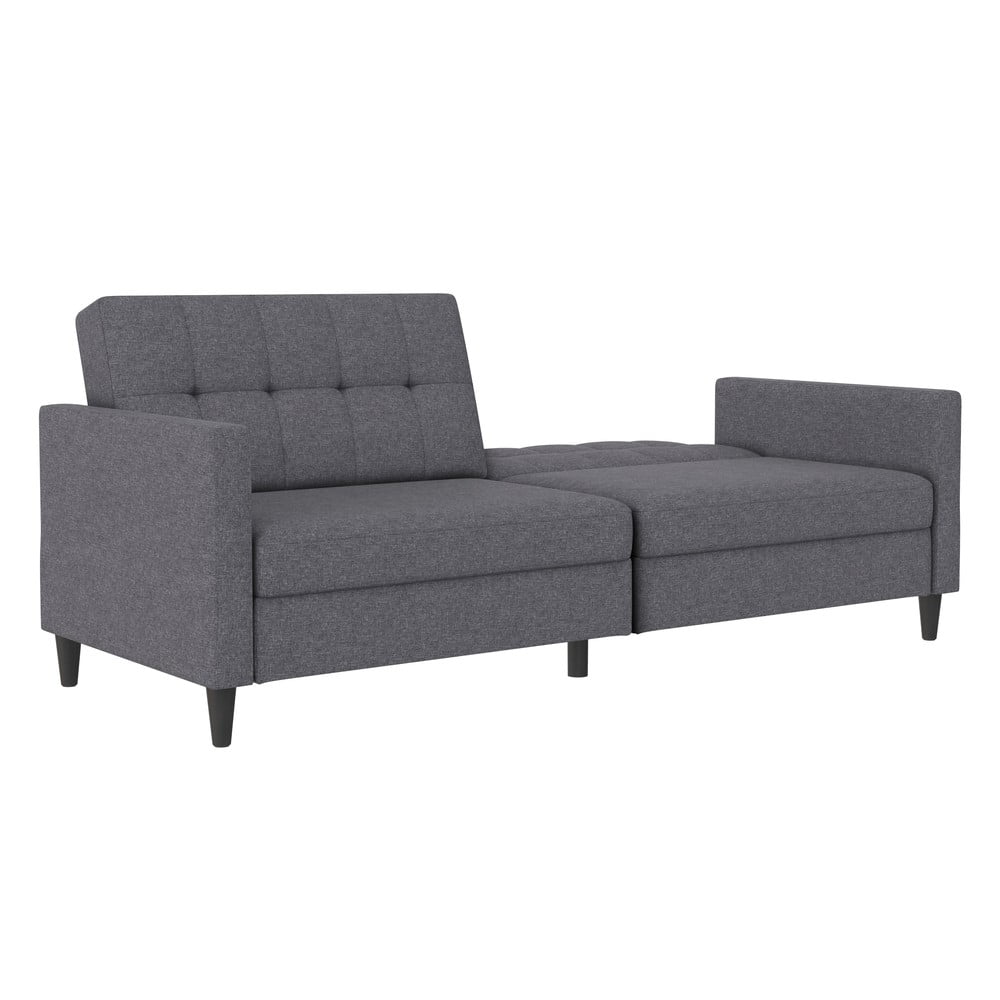 Szara rozkładana sofa 203 cm Hartford – Støraa (zdjęcie 9)