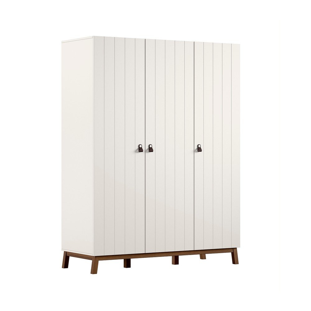 Beżowa szafa dziecięca 149x196x58 cm Sezane – Vipack