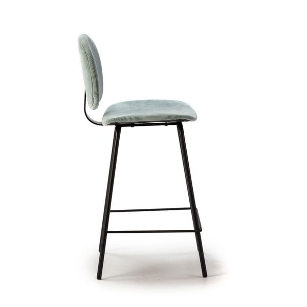 Jasnoniebieskie hokery zestaw 2 szt. (wysokość siedziska 66 cm) Arus – Marckeric-image-3