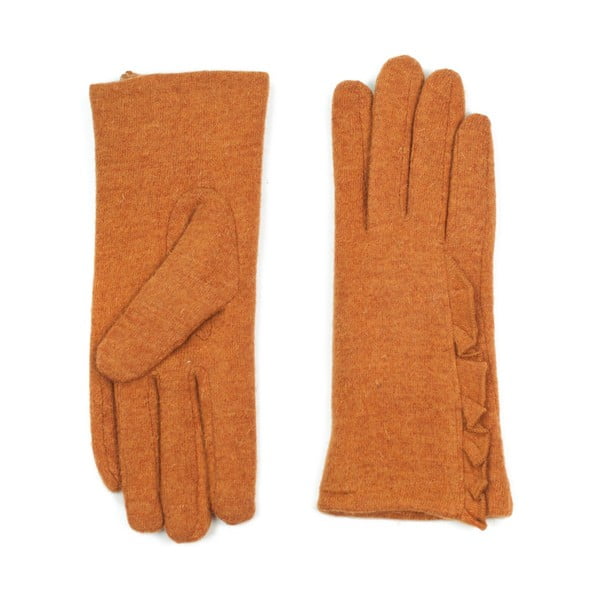 Pomarańczowe rękawiczki Anna