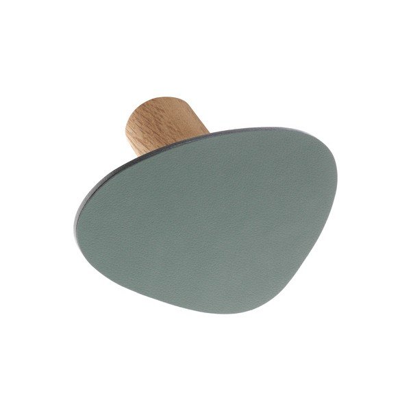 Szarozielony ścienny stalowy haczyk Dot S Nupo – LIND DNA