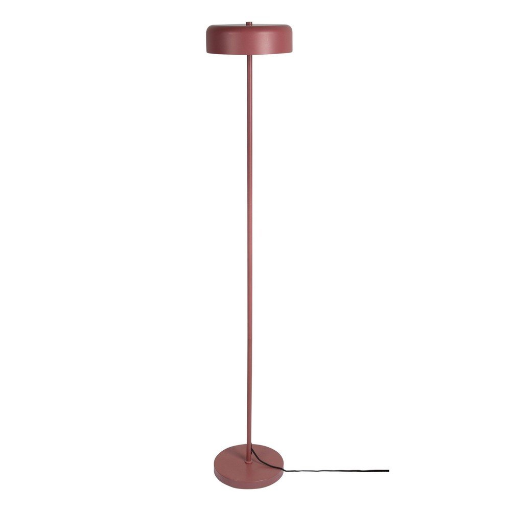 Bordowa lampa stojąca z metalowym kloszem (wysokość 140 cm) Riqueza Palo – Leitmotiv