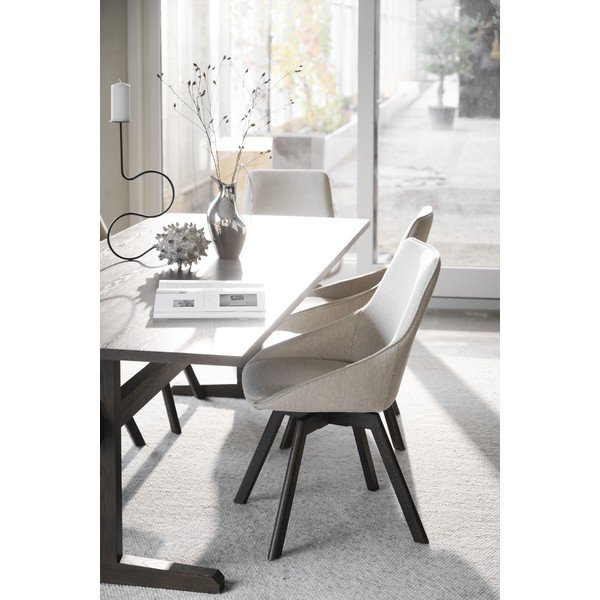 Beżowe krzesła zestaw 2 szt. Alison – Rowico-image-1