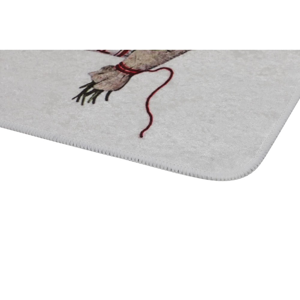 Fioletowo-jasnoszare dywaniki łazienkowe zestaw 2 szt. 60x100 cm Purpura – Foutastic (zdjęcie 4)