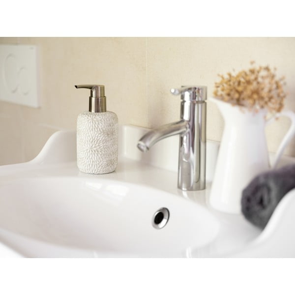 Biały dozownik do mydła z żywicy polimerowej 300 ml Montalfano – Wenko-image-2