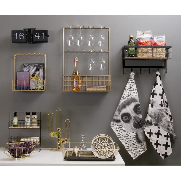 Ociekacz do naczyń w kolorze złota PT LIVING Linea-image-1