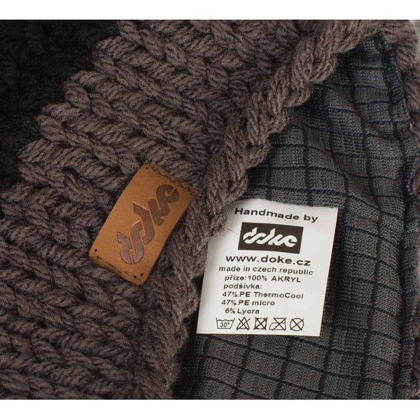 Czapka pleciona DOKE Stripes Beanie-image-2