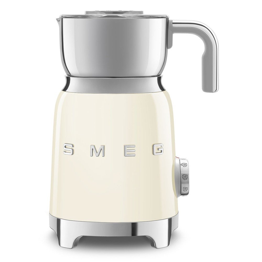 Beżowy spieniacz do mleka 50's Retro Style – SMEG