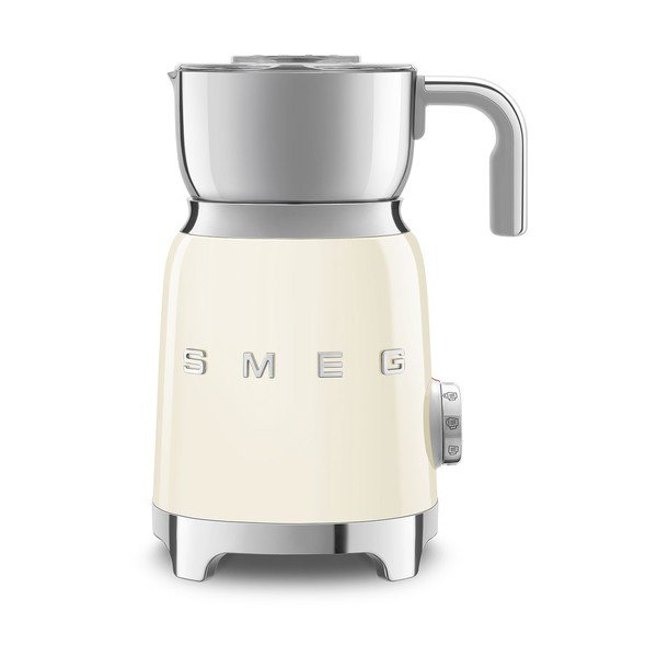 Beżowy spieniacz do mleka 50's Retro Style  – SMEG