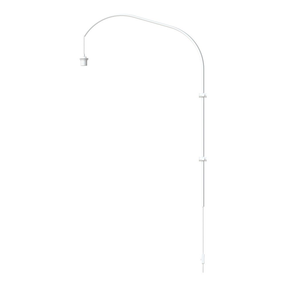 Biały metalowy stojak na lampę 123 cm Willow – UMAGE