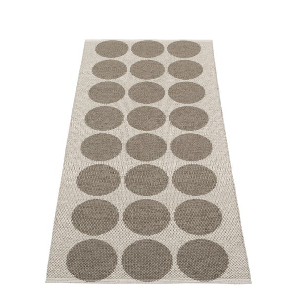 Brązowo-beżowy chodnik odpowiedni na zewnątrz 70x160 cm Hugo Walnut Linen – Pappelina-image-2