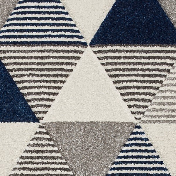 Niebiesko-szary dywan Think Rugs Brooklyn Geo, 160x220 cm-image-3