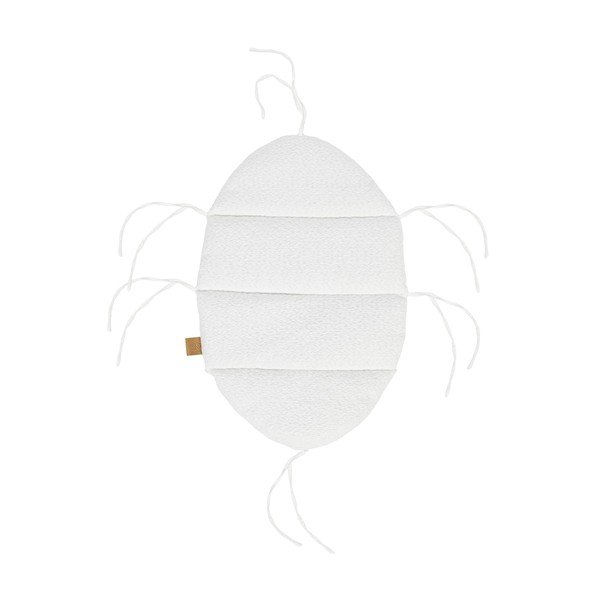 Biały kokon dla niemowląt 47x70 cm – Meowbaby-image-2