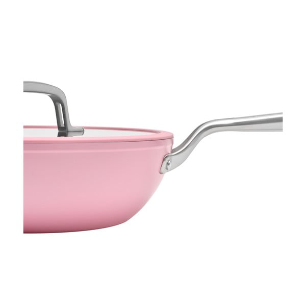 Patelnia z pokrywką/z powłoką ceramiczną wok ø 28 cm Meda 3.0 – FABINI-image-4