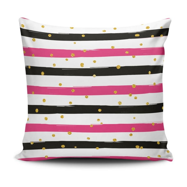 Poduszka z domieszką bawełny Cushion Love Stripes, 45x45 cm