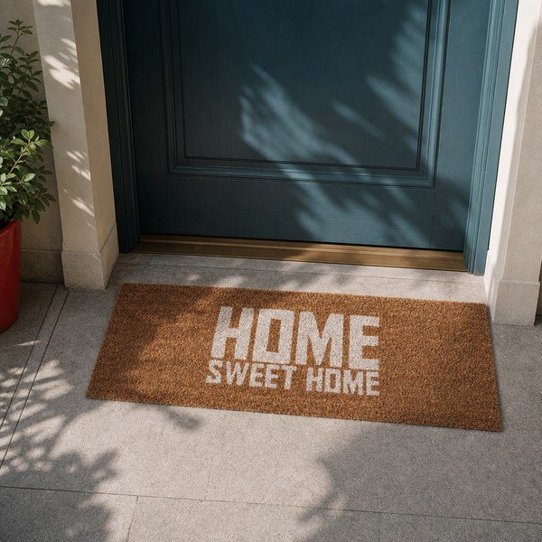 Wycieraczka z białym napisem PT LIVING Home Sweet Coir-image-1