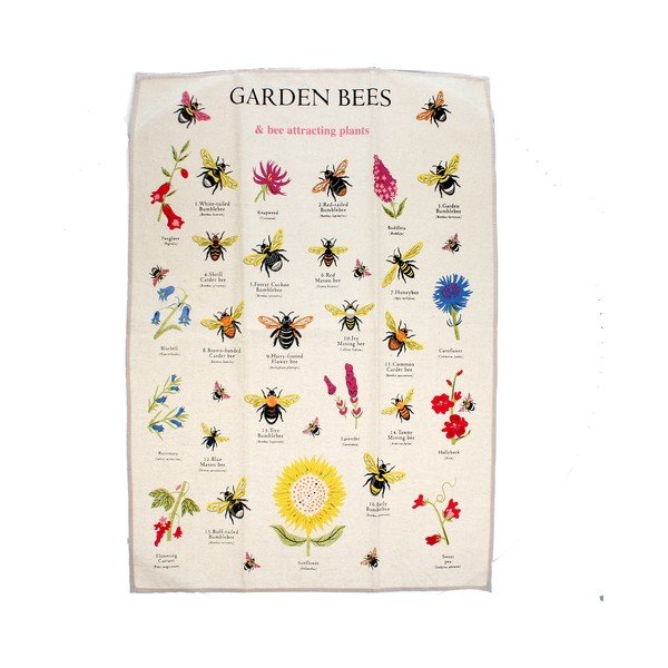 Bawełniana ścierka 50x70 cm Garden Bees – Rex London