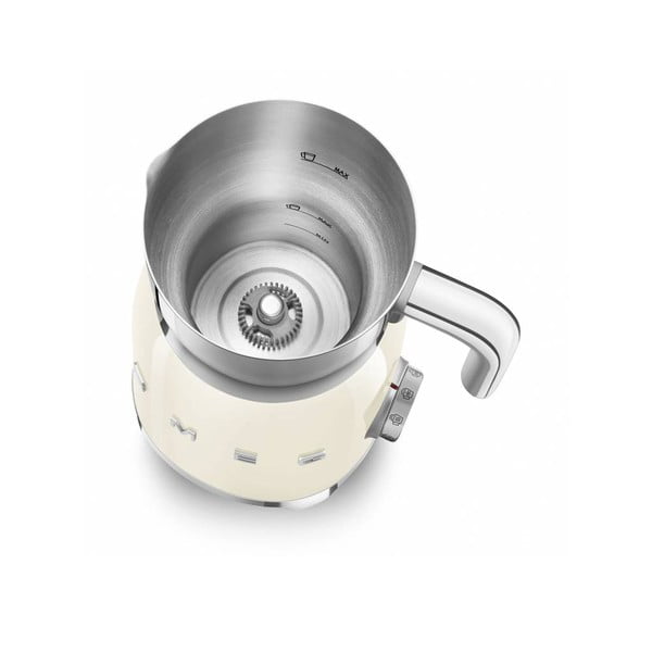 Beżowy spieniacz do mleka 50's Retro Style  – SMEG-image-1