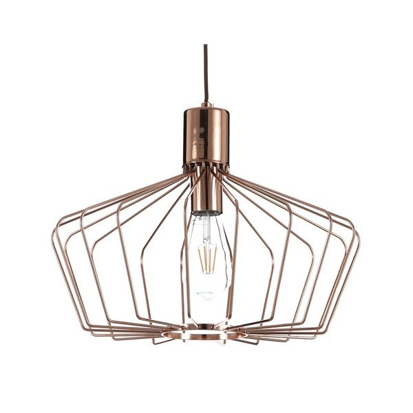 Lampa wisząca w kolorze miedzi Tomasucci Copper