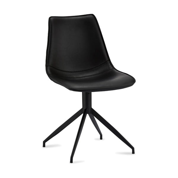 Czarne krzesła zestaw 2 szt. Isabel – Furnhouse