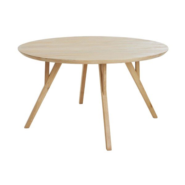 Okrągły stół z litego drewna mango ø 120 cm Quenza – Light & Living