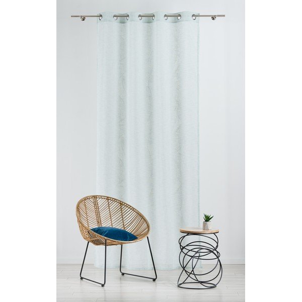 Miętowa firanka 140x260 cm Napa – Mendola Fabrics