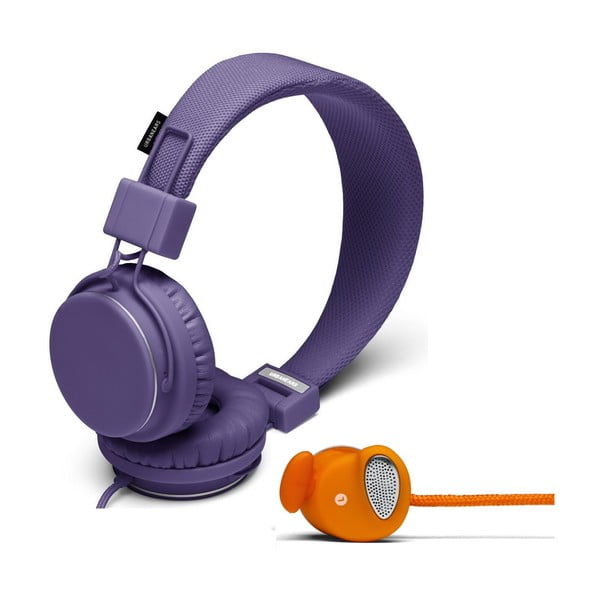 Słuchawki Plattan Lilac + słuchawki Medis Orange GRATIS
