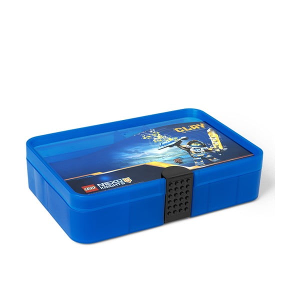 Niebieski pojemnik z przegródkami LEGO® NEXO Knights