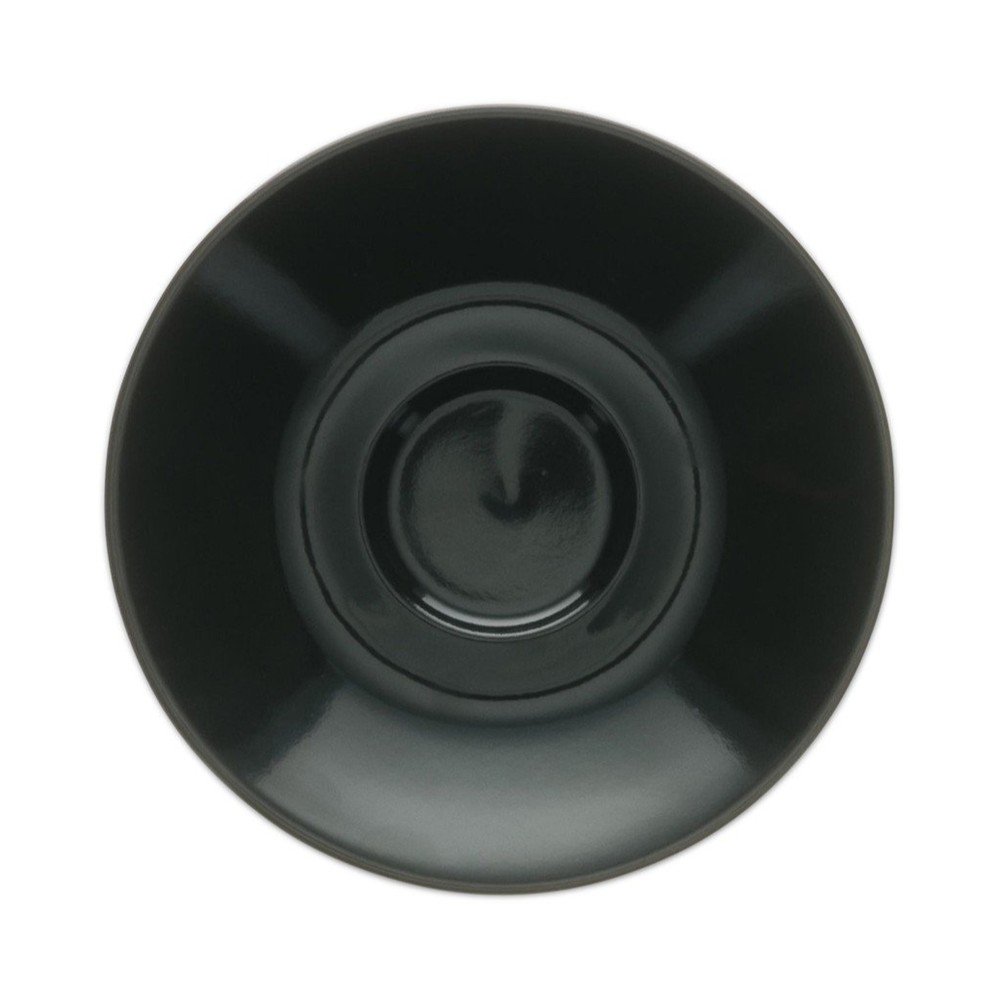 Czarny porcelanowy spodek ø 12,5 cm Barista – BonBistro