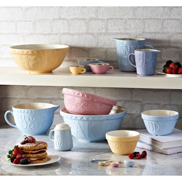 Kamionkowa miska na budyń Bake My Day Blue, 16 cm-image-1