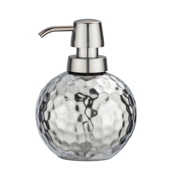 Ceramiczny dozownik do mydła w kolorze srebra Wenko Luna, 500 ml-image-1