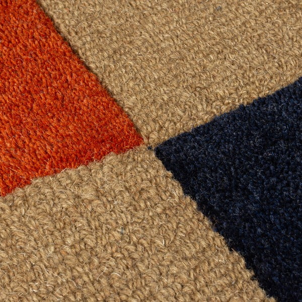 Wełniany dywan tkany ręcznie w kolorze terakoty 160x230 cm Mia Arch – Flair Rugs-image-3