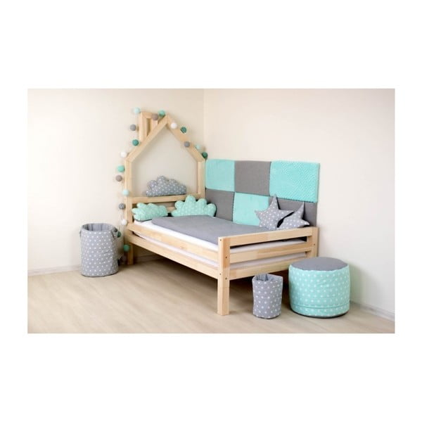 Zestaw 4 dodatkowych nóg z naturalnego drewna świerkowego do łóżka Benlemi, wys. 20 cm-image-3