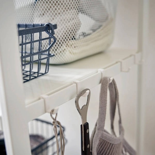 Stalowy regał w matowym białym kolorze 60x90x46,5 cm Tower – YAMAZAKI-image-3