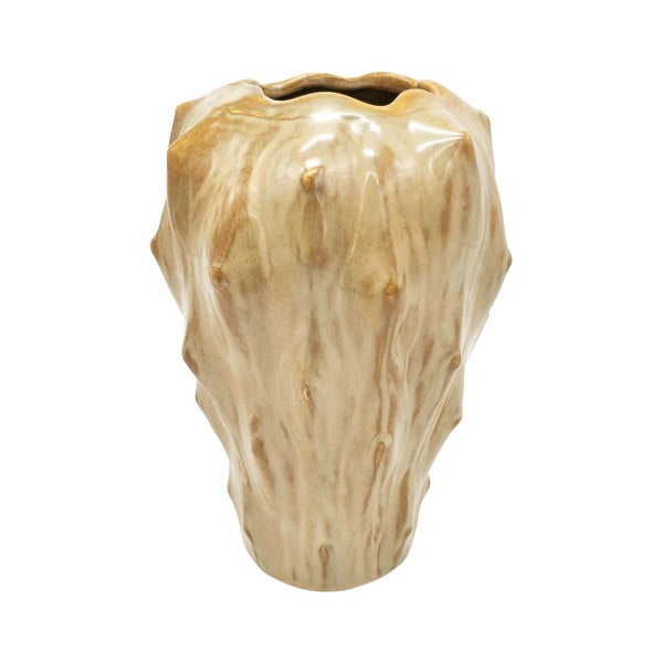 Piaskowy wazon ceramiczny PT LIVING Flora, wys. 23,5 cm