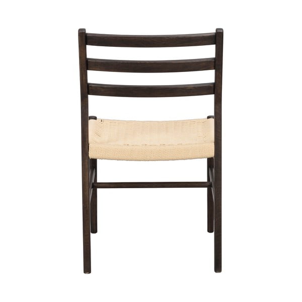 Ciemnobrązowe krzesła zestaw 2 szt. Harlan – Rowico-image-3