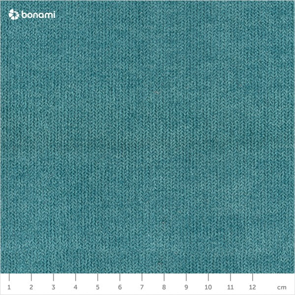 Turkusowy narożnik rozkładany ze schowkiem Melart Louise, lewostronny-image-1