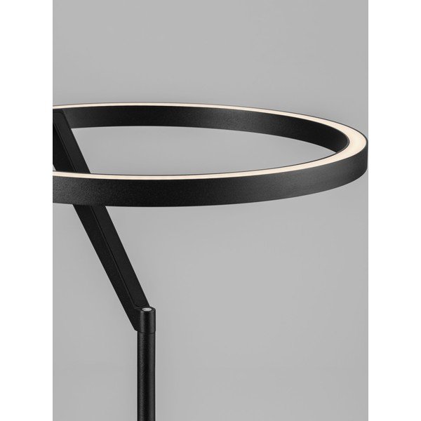 Aluminiowa lampa stojąca LED ze ściemniaczem w kolorze matowej czerni (wysokość 168 cm) Tilia – Nova Luce-image-4