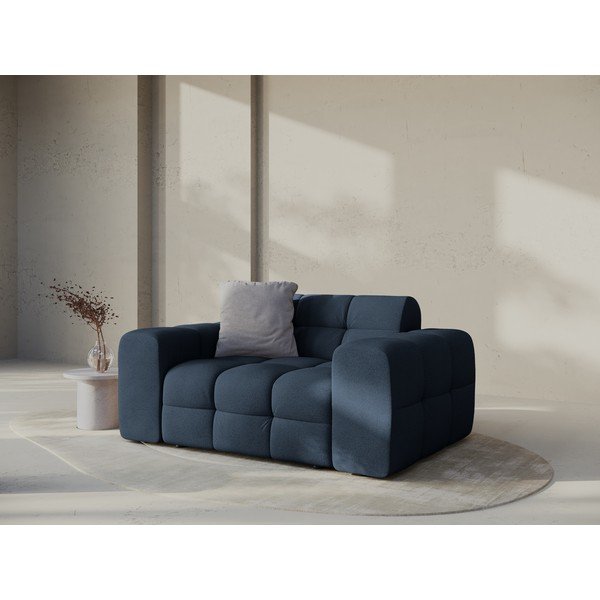 Ciemnoniebieska sofa 156 cm Kendal – Micadoni -image-1