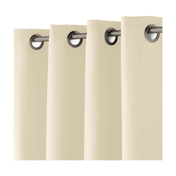 Beżowa zasłona 140x180 cm Essentiel – douceur d'intérieur-image-1