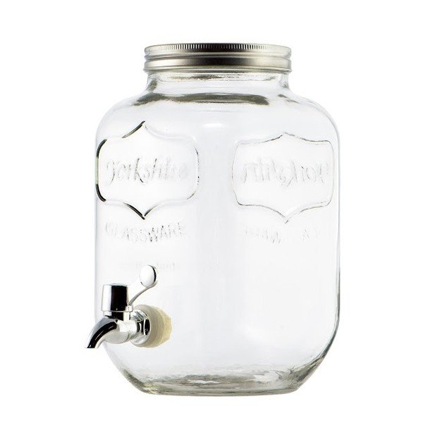 Szklana beczułka na lemoniadę Dispenser, 4 l-image-1