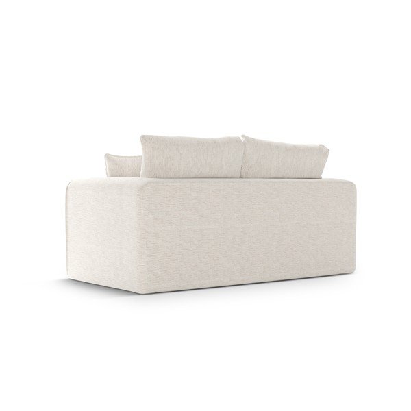 Biała rozkładana sofa 158 cm Lido – Micadoni -image-4