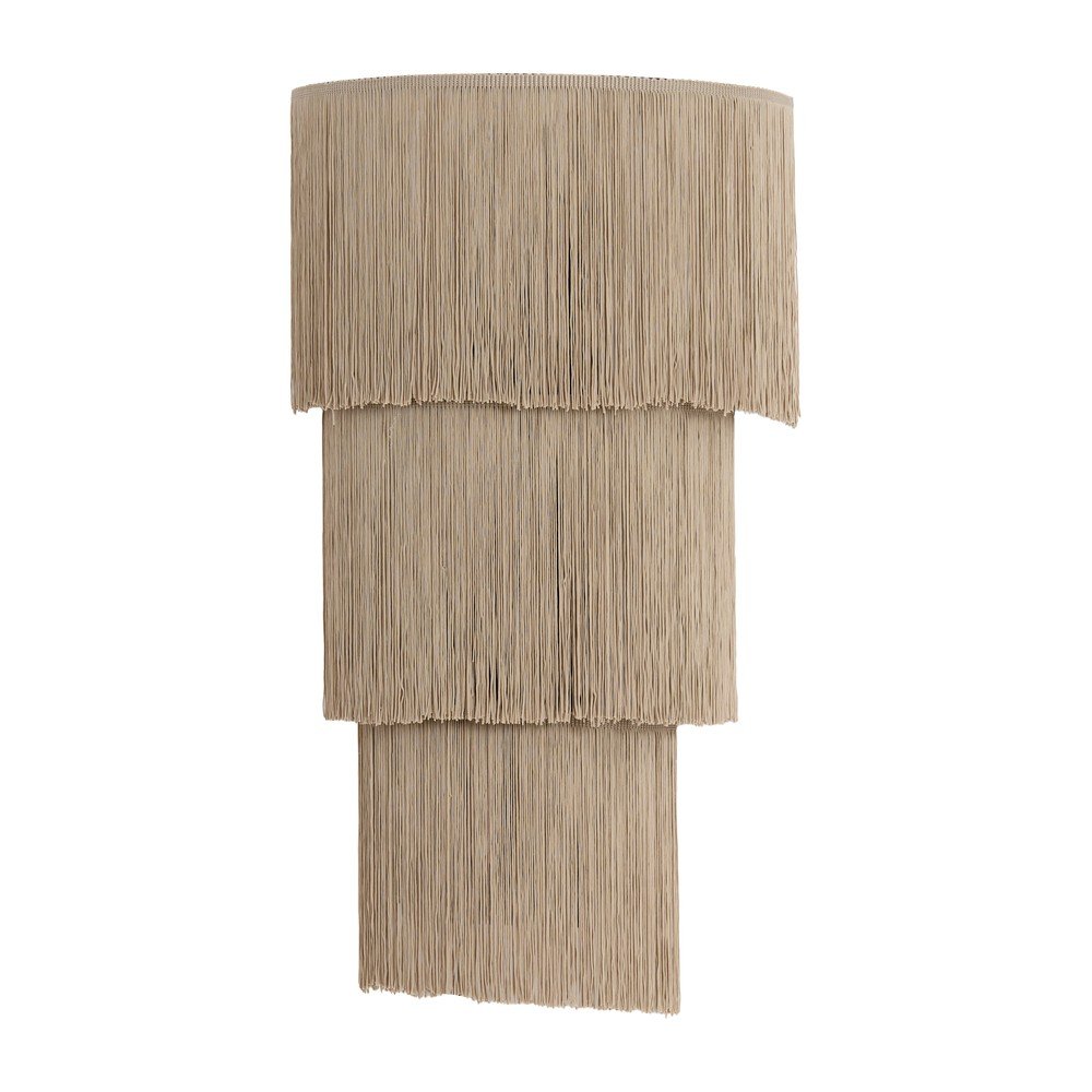 Szarobrązowy kinkiet ø 33 cm Malaika – Light & Living